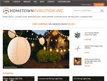 Tablet Screenshot of hometownevolutioninc.com